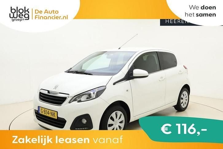 Wit Gebruikt 2019 Peugeot 108 Style Hatchback | € 8.450 (Eerlijke prijs) - Afbeelding 1/4