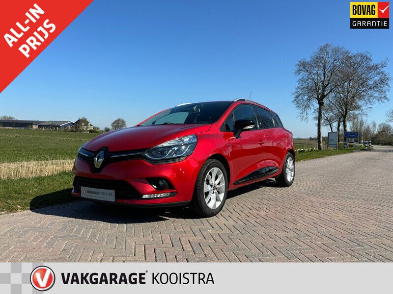 Rood Gebruikt 2018 Renault Clio GrandTour Intens Stationwagen | € 11.750 (Eerlijke prijs) - Afbeelding 1/4