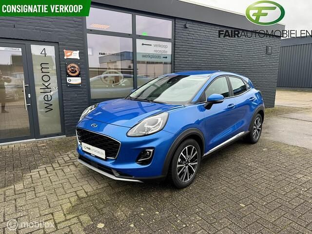 Blauw Gebruikt 2020 Ford Puma Gen-E Titanium X SUV | € 19.950 - Afbeelding 1/4