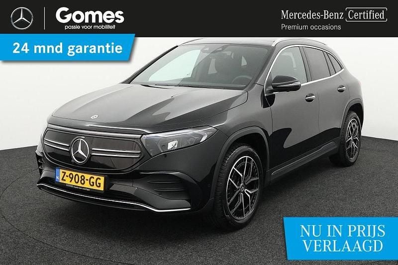 Zwart Gebruikt 2024 Mercedes EQA250+ Business SUV | € 40.950 (Super prijs) - Afbeelding 1/4