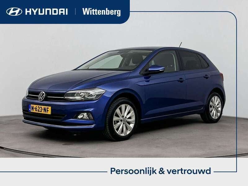 Blauw Gebruikt 2021 VW Polo Highline Hatchback | € 20.899 (Goede deal) - Afbeelding 1/3