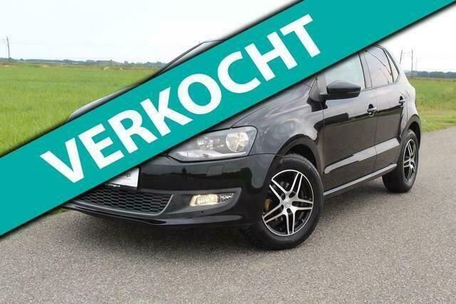 Zwart Gebruikt 2009 VW Polo Highline Hatchback | € 6.945 (Duur) - Afbeelding 1/4
