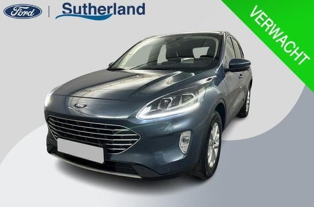 Blauw, metallic lak Gebruikt 2022 Ford Kuga Titanium SUV | € 27.900 (Super prijs) - Afbeelding 1/4