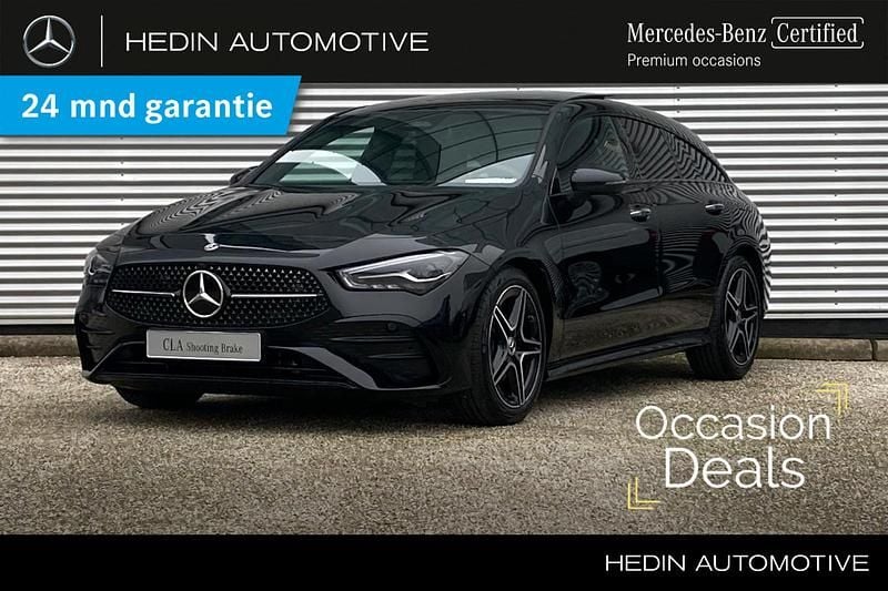 Zwart Occasion 2025 Mercedes CLA180 Shooting Brake Edition Stationwagen | € 46.900 (Duur) - Afbeelding 1/4