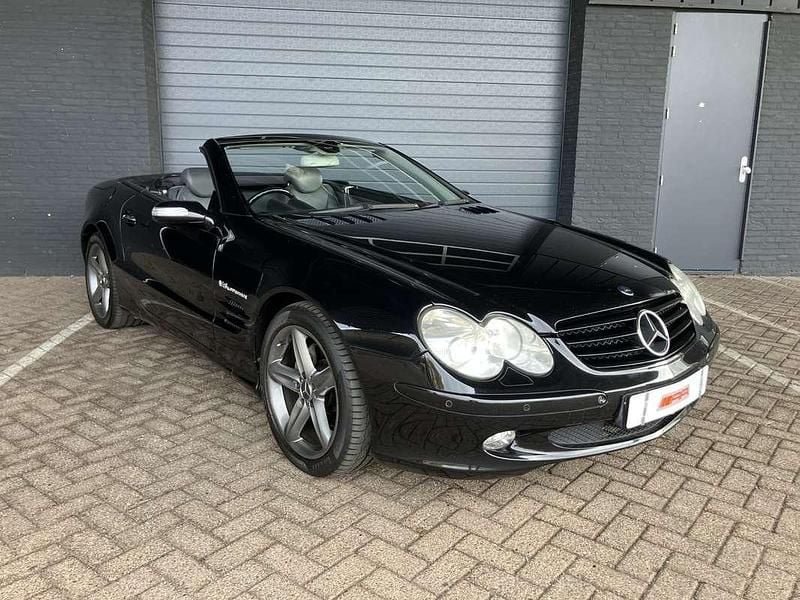 Zwart Gebruikt 2005 Mercedes SL350 AMG Cabriolet | € 9.800 - Afbeelding 1/4
