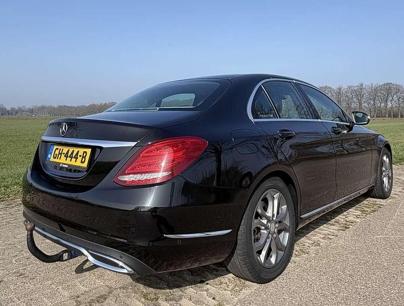 Occasion Mercedes C180 Prestige 156 PK (114 kW) 2014 Zwart Sedan