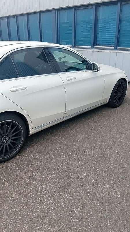 Wit Gebruikt 2015 Mercedes C220 Ambition Sedan | € 11.995 (Eerlijke prijs) - Afbeelding 1/4