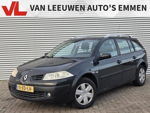 Zwart Gebruikt 2007 Renault Mégane GrandTour Business Stationwagen | € 848 (Goede deal) - Afbeelding 1/4
