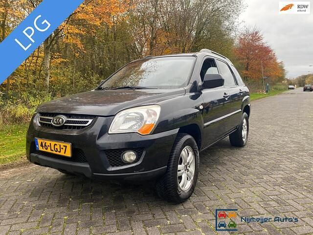 Zwart Gebruikt 2009 Kia Sportage SUV | € 2.850 (Super prijs) - Afbeelding 1/4