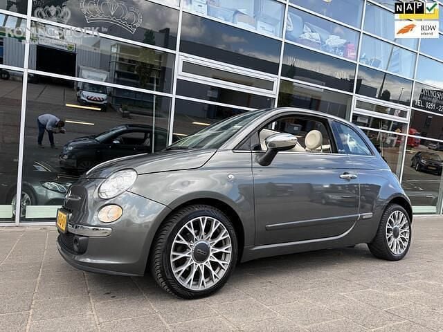 Grijs Gebruikt 2013 Fiat 500C Lounge Cabriolet | € 7.950 (Iets duurder) - Afbeelding 1/4