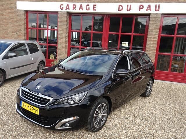 Zwart Gebruikt 2016 Peugeot 308 Stationwagen | € 8.950 (Duur) - Afbeelding 1/4