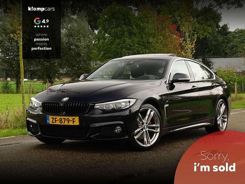 Zwart Gebruikt 2019 BMW 430 Gran Coupé M Sport Coupé | € 32.900 (Eerlijke prijs) - Afbeelding 1/4