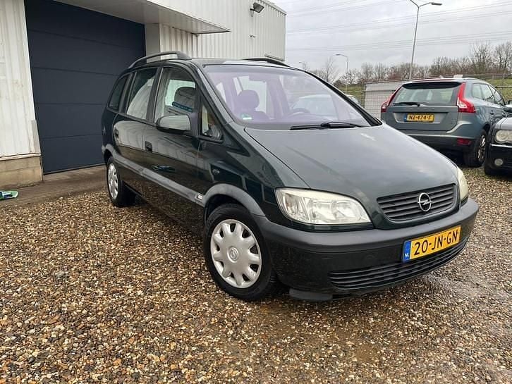 Occasion Opel Zafira Comfort 101 PK (74 kW) 2002 Groen MPV