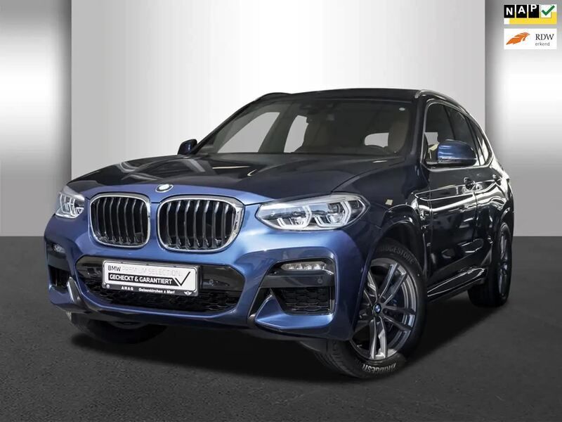 Blauw Occasion 2021 BMW X3 Executive SUV | € 64.950 - Afbeelding 1/4