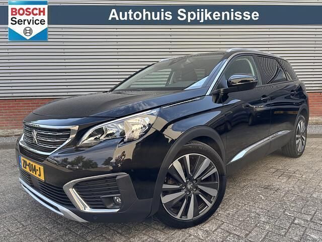 Zwart Gebruikt 2019 Peugeot 5008 Premium MPV | € 22.950 (Eerlijke prijs) - Afbeelding 1/4
