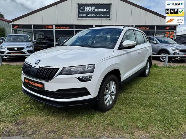 Wit Gebruikt 2018 Skoda Karoq Ambition SUV | € 18.750 (Eerlijke prijs) - Afbeelding 1/4