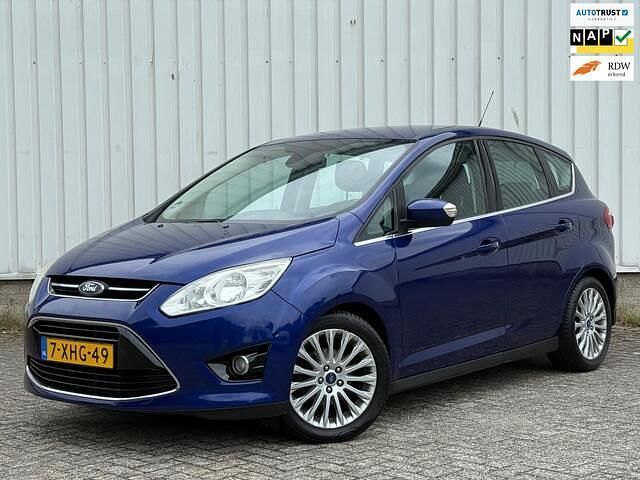 Blauw Gebruikt 2014 Ford C-MAX MPV | € 7.349 (Eerlijke prijs) - Afbeelding 1/4
