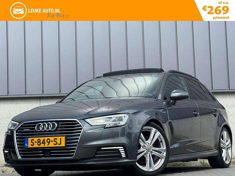 Grijs Gebruikt 2018 Audi A3 Sportback e-tron S-Line Sedan | € 21.930 (Super prijs) - Afbeelding 1/4