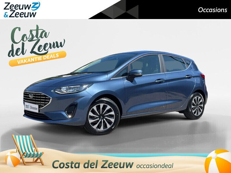 Chrome blue Gebruikt 2023 Ford Fiesta Titanium Hatchback | € 17.645 (Eerlijke prijs) - Afbeelding 1/4