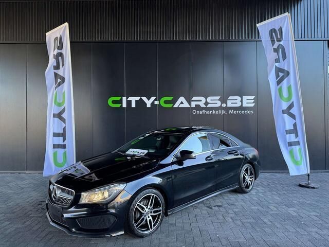 Occasion Mercedes CLA200 AMG 136 PK (100 kW) 2014 Zwart Coupé