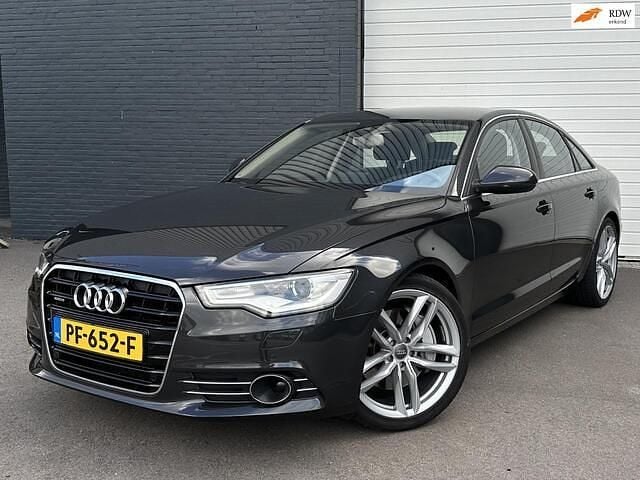 Grijs Gebruikt 2013 Audi A6 Proline Sedan | € 22.950 (Eerlijke prijs) - Afbeelding 1/4