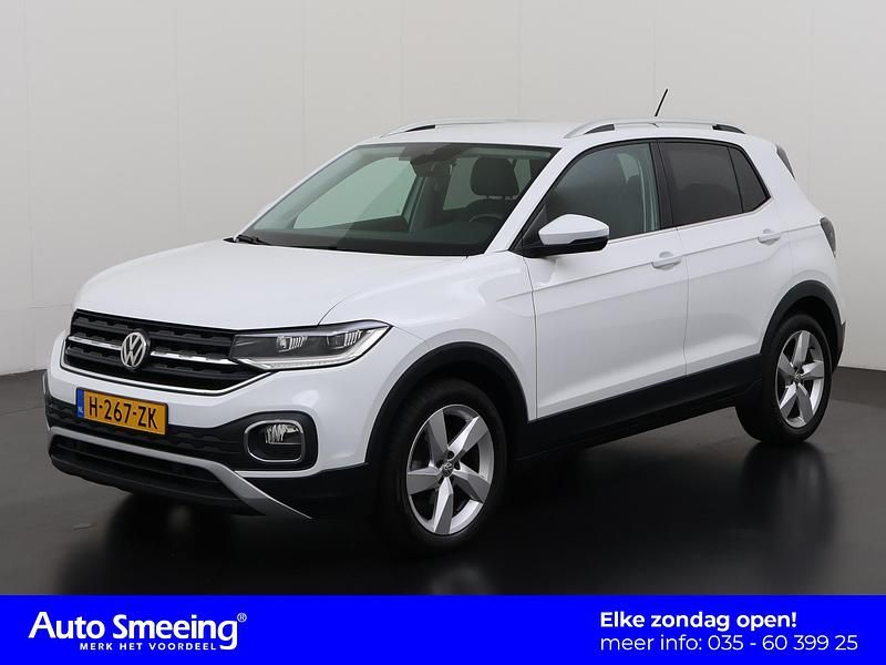 Pure white Gebruikt 2020 VW T-Cross Style SUV | € 20.795 (Eerlijke prijs) - Afbeelding 1/4