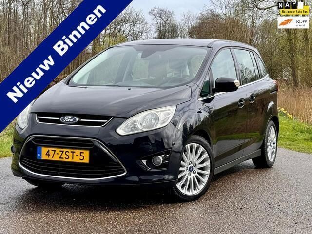 Occasion Ford Grand C-Max Titanium 125 PK (91 kW) 2013 Zwart, metallic lak MPV