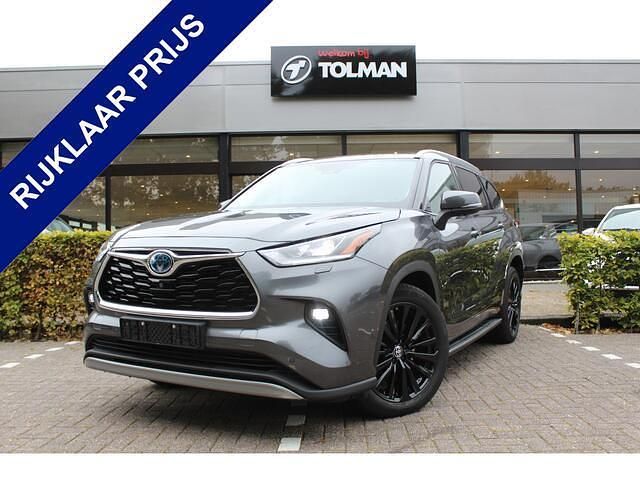 Grijs Gebruikt 2024 Toyota Highlander Premium SUV | € 69.950 (Eerlijke prijs) - Afbeelding 1/4