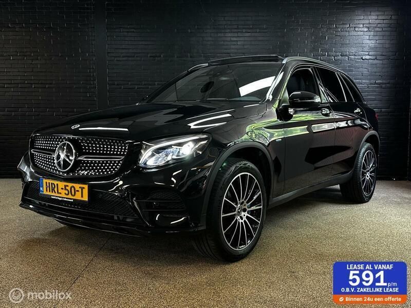 Zwart Gebruikt 2017 Mercedes GLC350 Premium Plus SUV | € 36.900 (Iets duurder) - Afbeelding 1/4