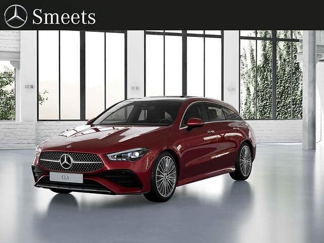 Rood Nieuw 2026 Mercedes CLA180 Shooting Brake AMG line Stationwagen | € 50.309 (Super prijs) - Afbeelding 1/3