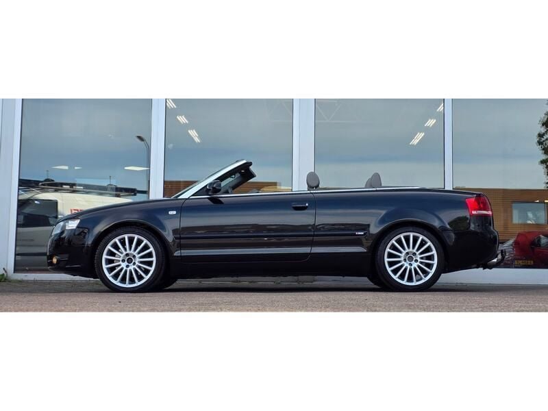 Occasion Audi A4 Cabriolet Proline 163 PK (119 kW) 2007 Zwart, metallic lak Cabriolet