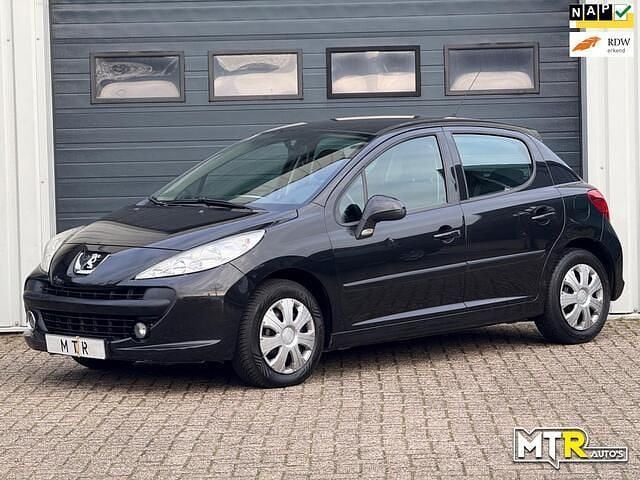 Zwart Occasion 2007 Peugeot 207 Hatchback | € 2.950 (Eerlijke prijs) - Afbeelding 1/4