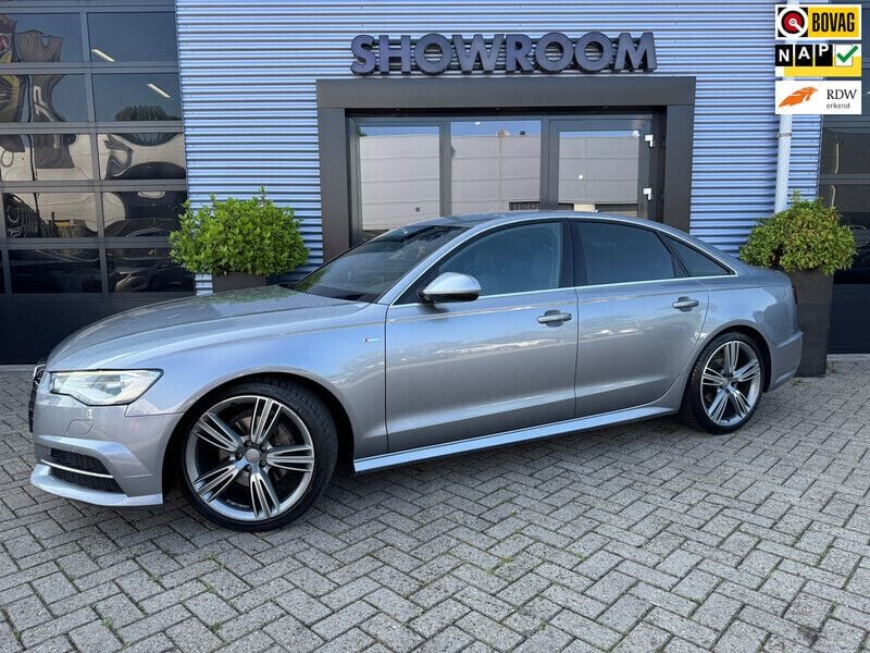 Grijs Gebruikt 2017 Audi A6 S-Line Sedan | € 22.895 (Duur) - Afbeelding 1/4