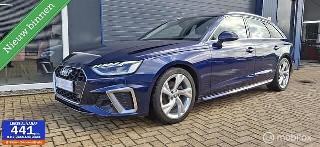 Blauw Gebruikt 2020 Audi A4 S-Line Stationwagen | € 27.499 (Goede deal) - Afbeelding 1/4