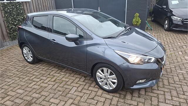 Occasion Nissan Micra Acenta 101 PK (74 kW) 2019 Grijs (metallic) Hatchback