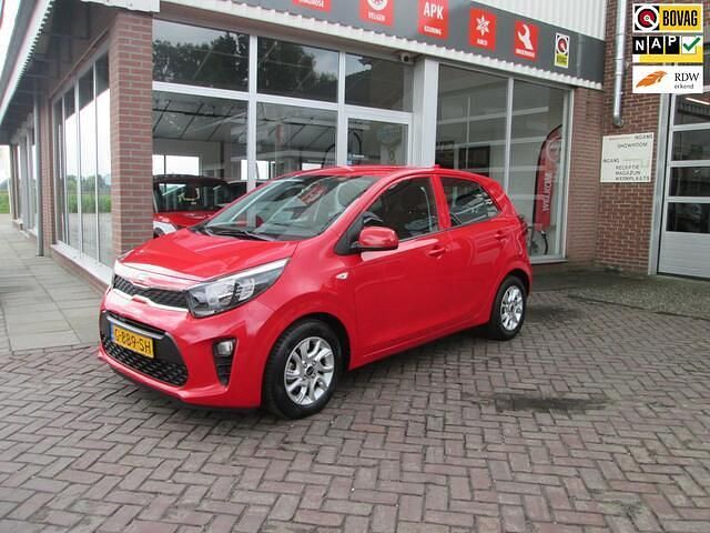 Rood Gebruikt 2019 Kia Picanto Hatchback | € 9.750 (Goede deal) - Afbeelding 1/4