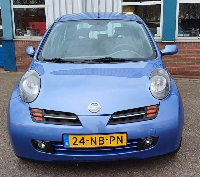 Occasion Nissan Micra Tekna 80 PK (58 kW) 2003 Blauw (metallic) Hatchback