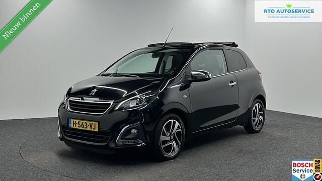 Zwart Occasion 2017 Peugeot 108 GT-line Cabriolet | € 8.250 (Eerlijke prijs) - Afbeelding 1/4