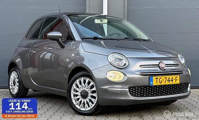 Grijs Occasion 2017 Fiat 500 Lounge Hatchback | € 6.950 (Eerlijke prijs) - Afbeelding 1/4