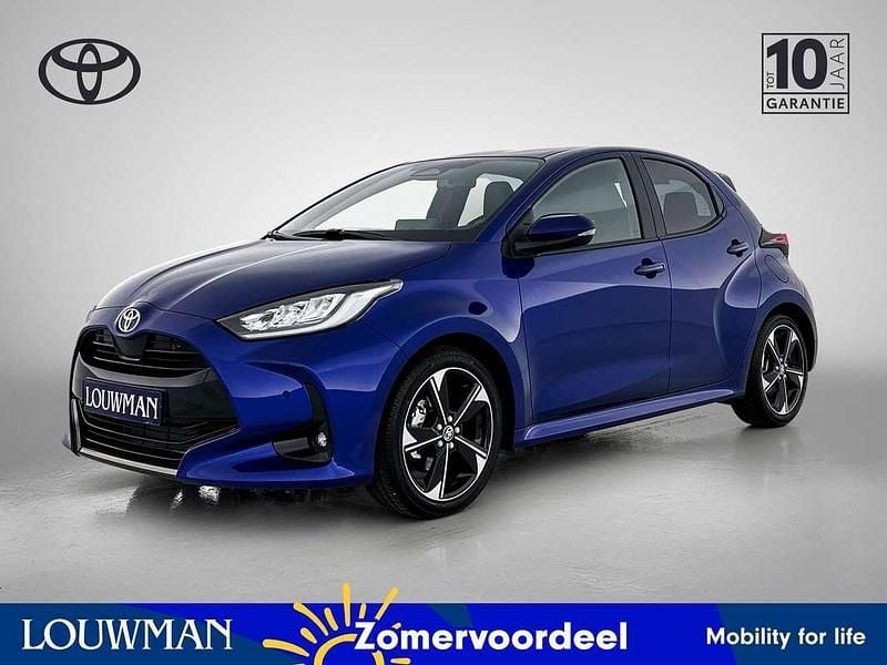 Blauw Nieuw 2025 Toyota Yaris Hybrid Executive Hatchback | € 32.695 (Goede deal) - Afbeelding 1/4