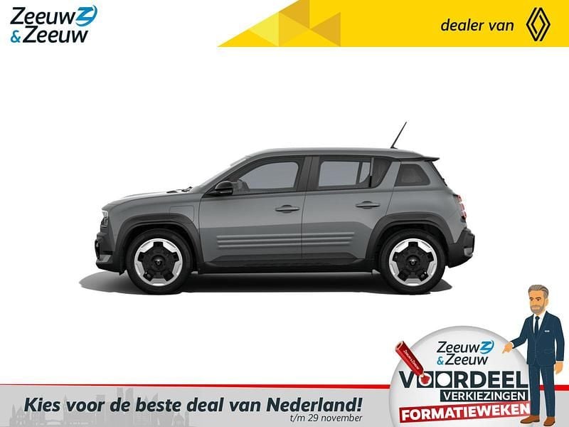 Blanc glacier Nieuw 2025 Renault R4 Evolution SUV | € 29.159 - Afbeelding 1/3