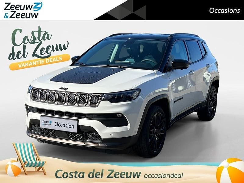 Wit Gebruikt 2022 Jeep Compass SUV | € 29.450 (Eerlijke prijs) - Afbeelding 1/4