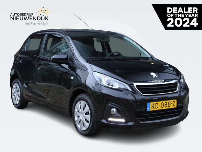 Zwart Gebruikt 2017 Peugeot 108 Hatchback | € 7.795 (Eerlijke prijs) - Afbeelding 1/4