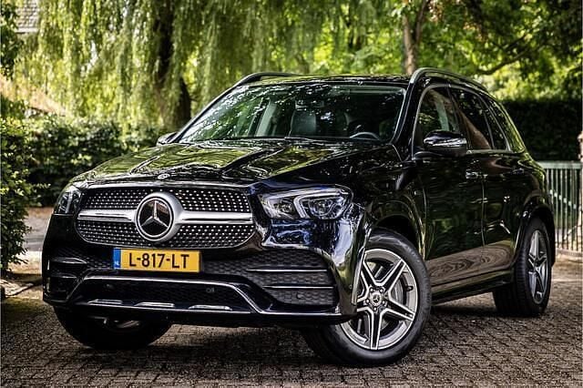 Zwart, metallic lak Gebruikt 2020 Mercedes GLE350 AMG line SUV | € 54.750 (Eerlijke prijs) - Afbeelding 1/4