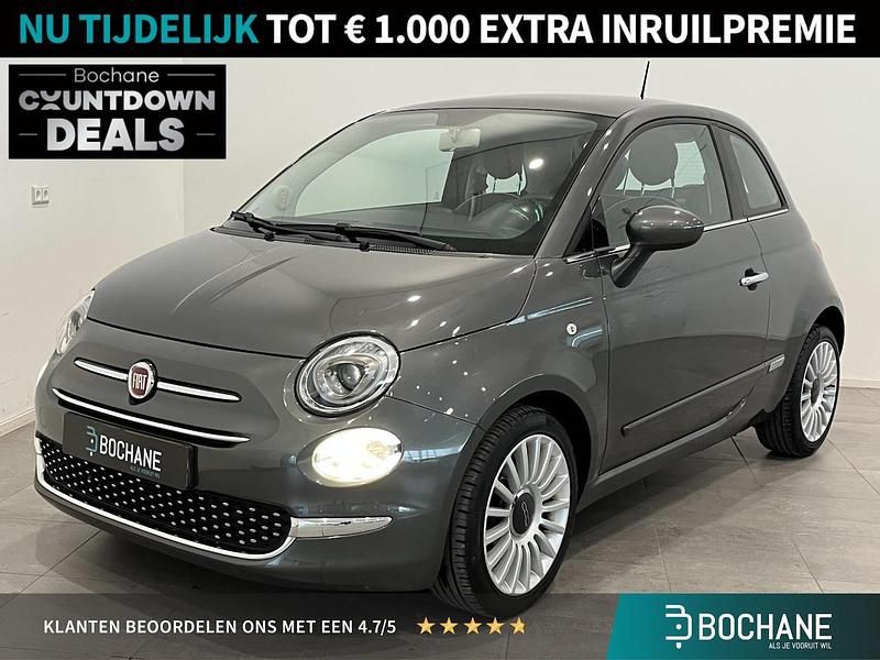 Grigio colosseo (5ds) Gebruikt 2019 Fiat 500 Lounge Van | € 15.400 - Afbeelding 1/4