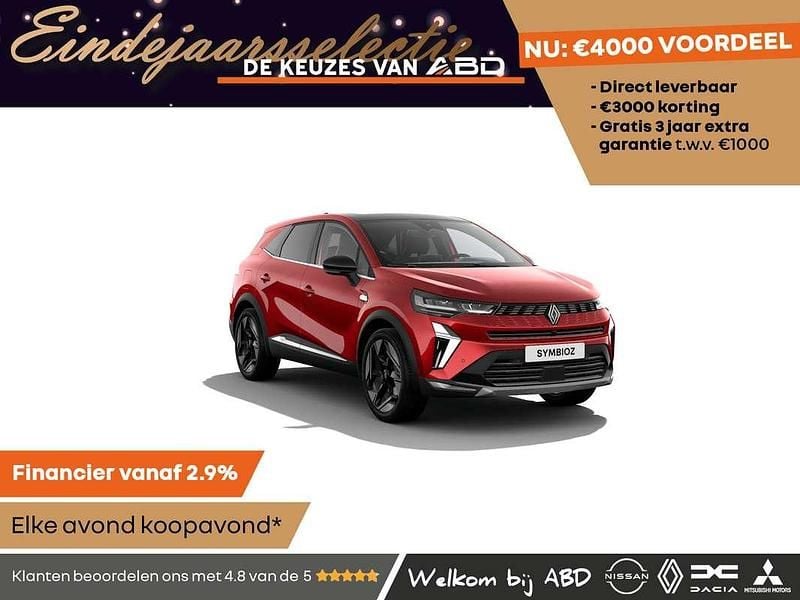 Rood Nieuw 2025 Renault Symbioz Iconic SUV | € 40.269 (Eerlijke prijs) - Afbeelding 1/2