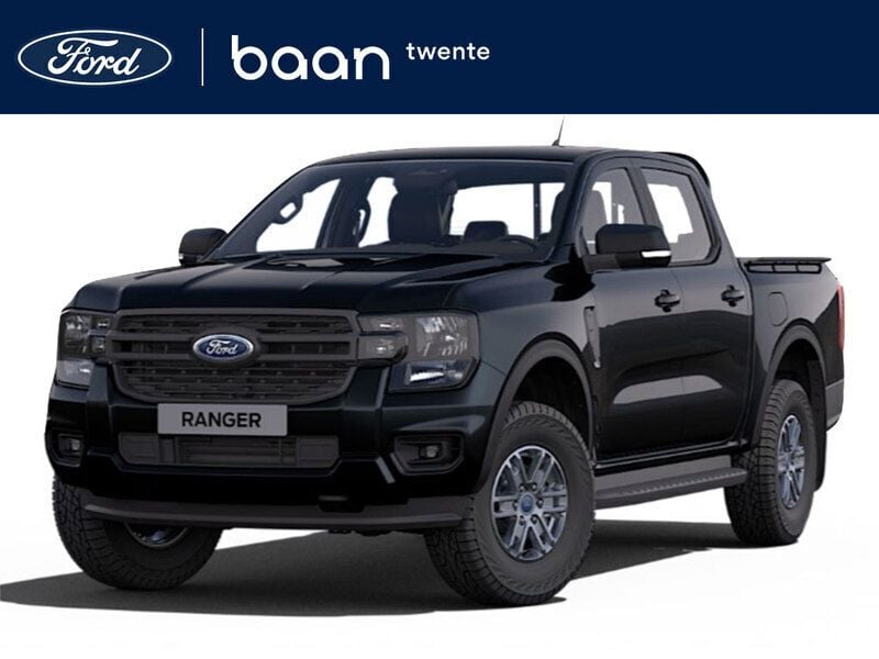 Zwart Nieuw 2025 Ford Ranger XLT Pickup | € 60.610 (Duur) - Afbeelding 1/4