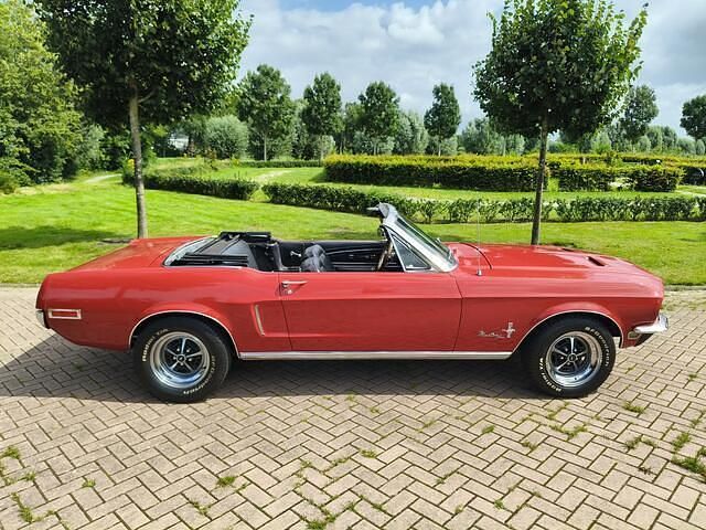 Rood Gebruikt 1968 Ford Mustang Convertible Cabriolet | € 44.950 - Afbeelding 1/4