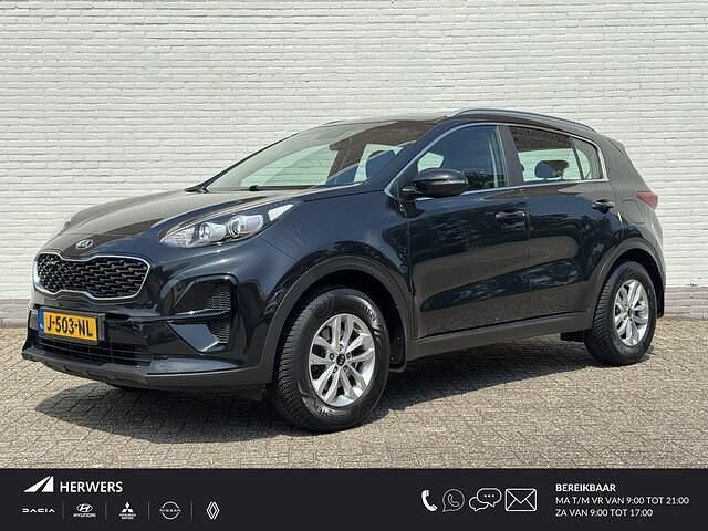 Zwart Gebruikt 2019 Kia Sportage Comfort SUV | € 16.885 (Goede deal) - Afbeelding 1/4