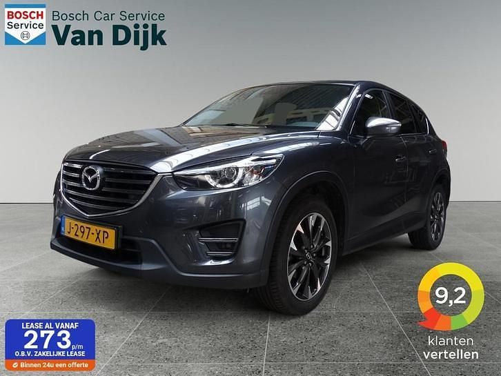 Grijs Gebruikt 2017 Mazda CX-5 SUV | € 16.880 (Eerlijke prijs) - Afbeelding 1/4